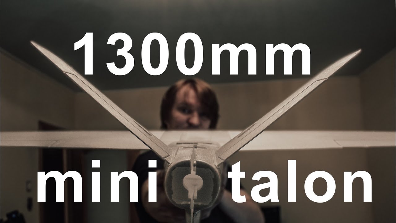 X-uav Mini-Talon EPO 1300mm распаковка