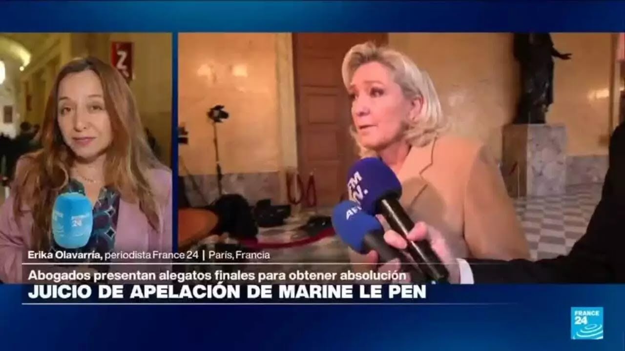 Informe desde París: juicio de apelación de Marine Le Pen; Fiscalía pide cuatro años de cárcel