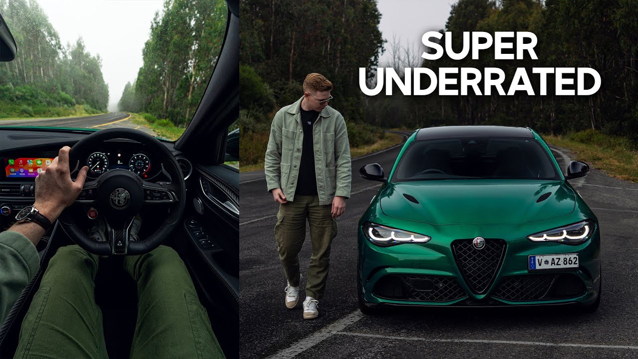 Я ждал этого 7 лет — за рулём автомобиля моей мечты! (Alfa Romeo Giulia Quadrifoglio)
