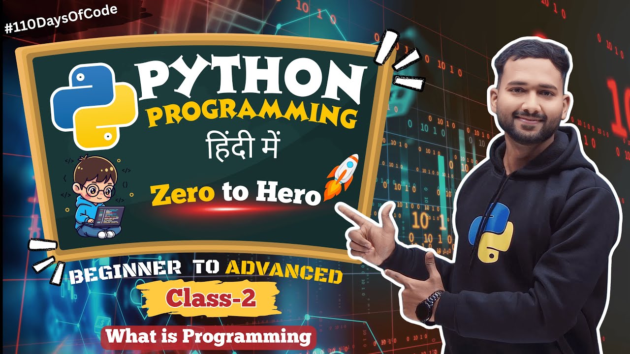 What is Programming?| Programming for Beginners in Hindi | Python FullCourse | Anuj Computer Classes