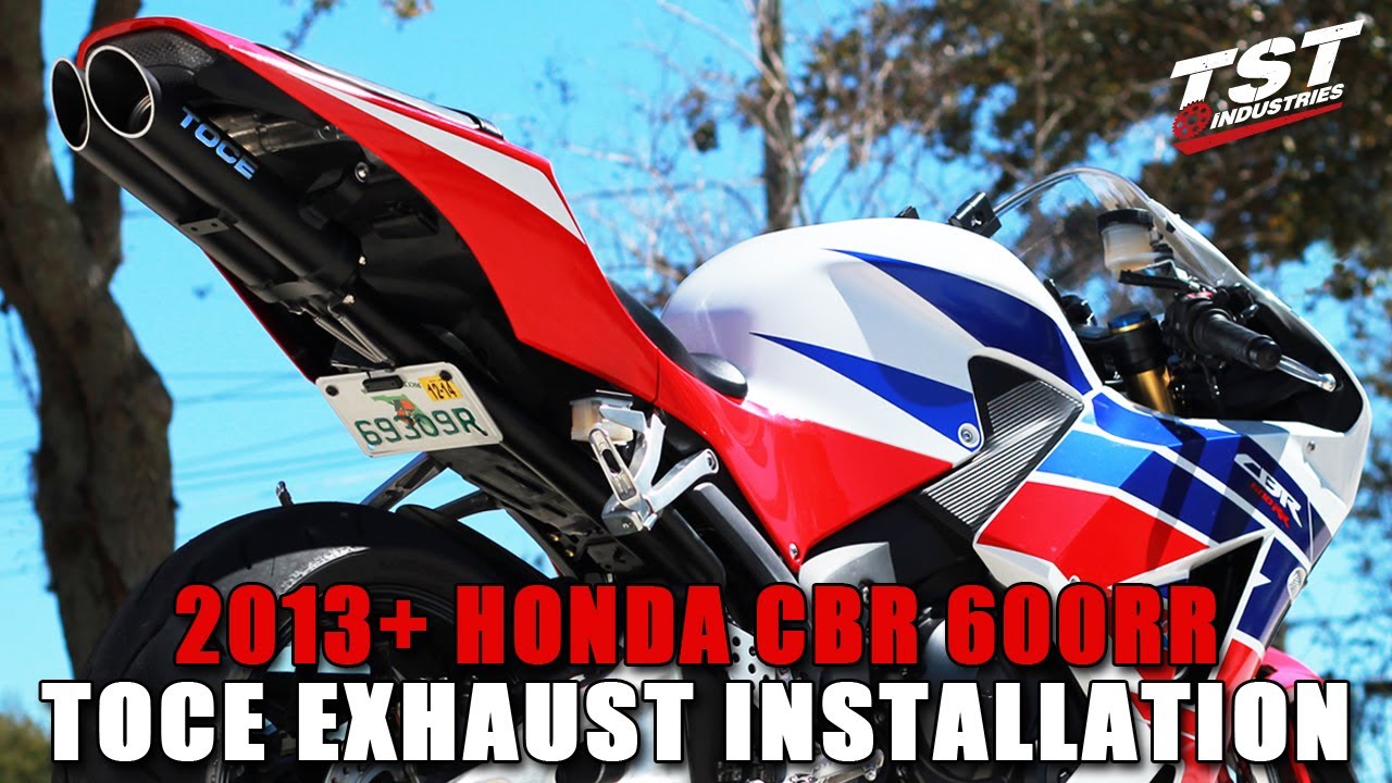 Как установить выхлопную систему TOCE на Honda CBR 600RR 2013–2020 годов выпуска от TST Industries