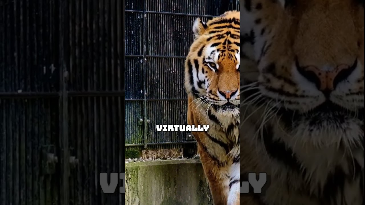 The Plight of Tigers: From Wild to Captivity #shorts