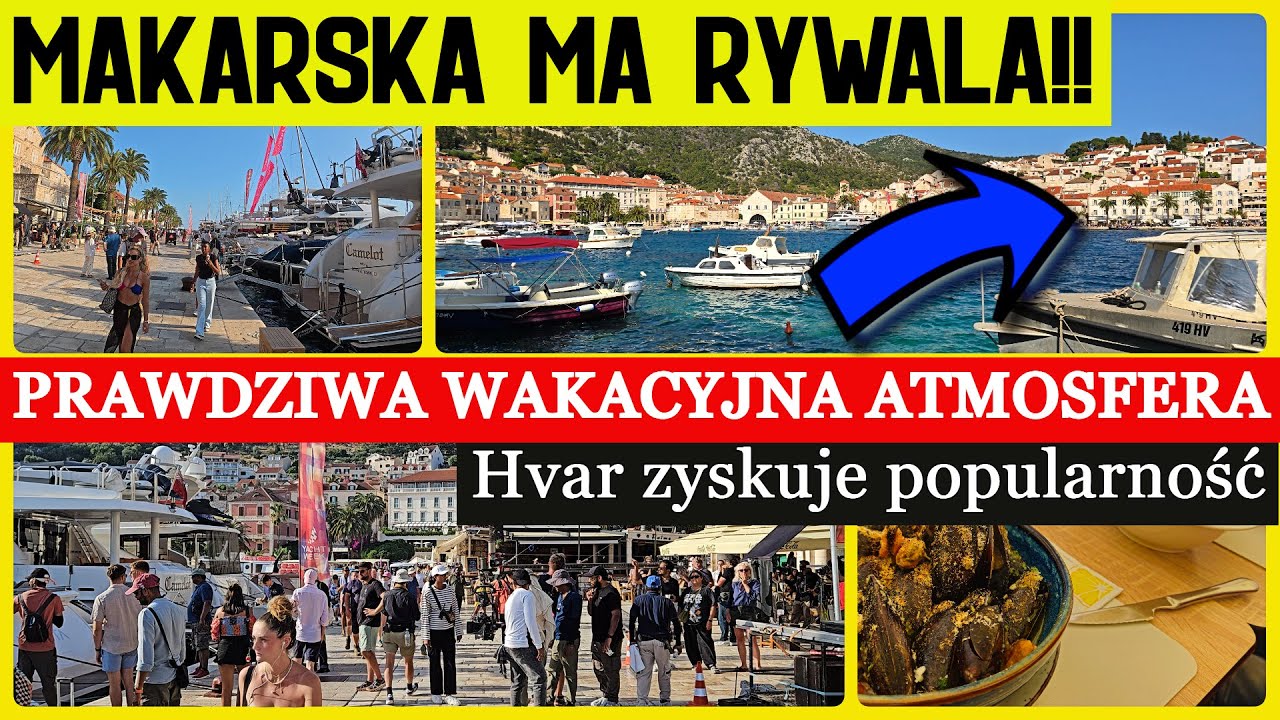 MAKARSKA MA KONKURENCJĘ Hvar - Pyszny obiad w restauracji Hit CHORWACJA