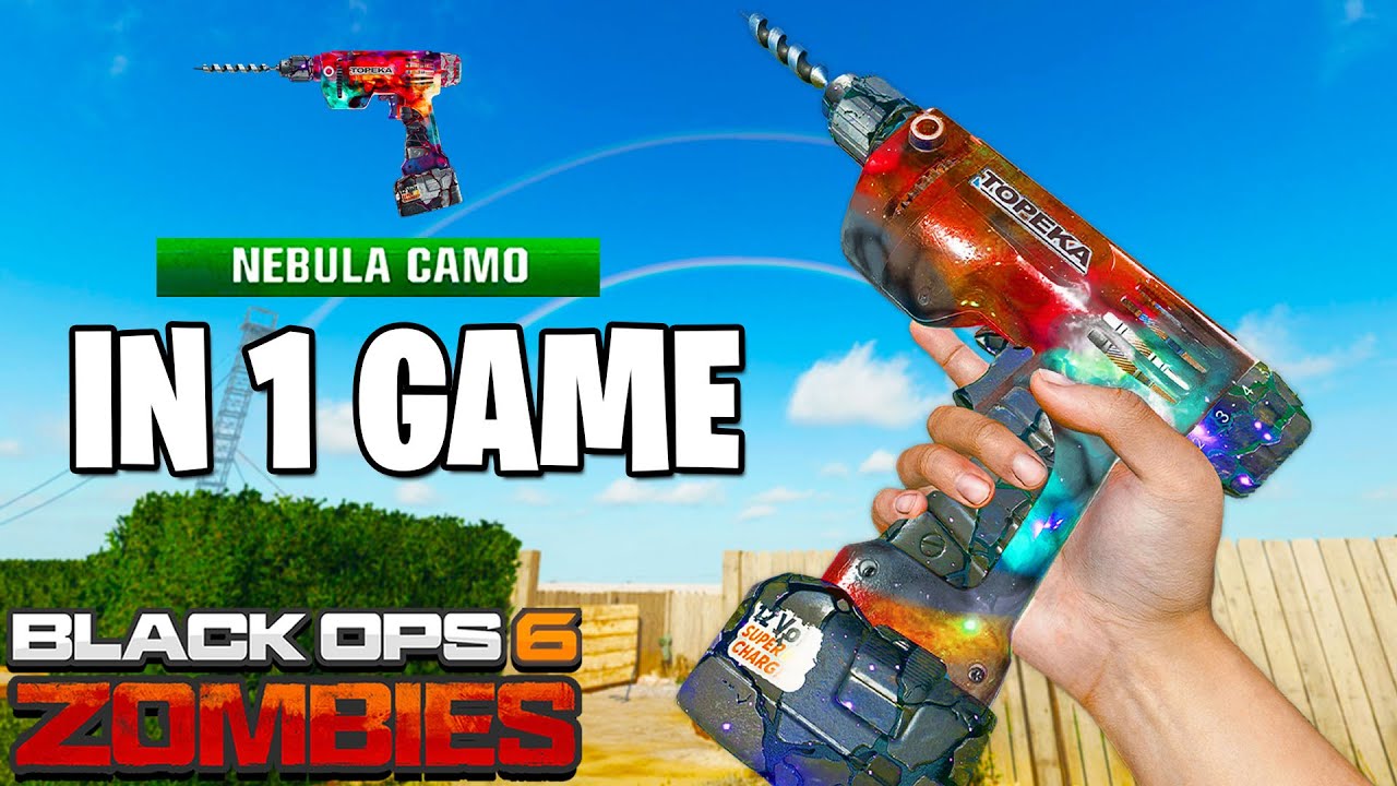 Nebula Camo in 1 Game (Power Drill)