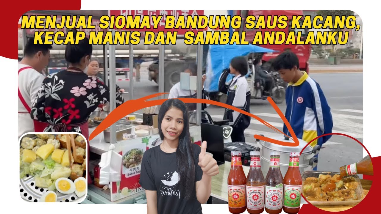 GIMANA TANGGAPAN ORANG CHINA DI DESA KAMI  MAKAN SIOMAY BANDUNG DAN SAUS SAMBAL INDONESIA?