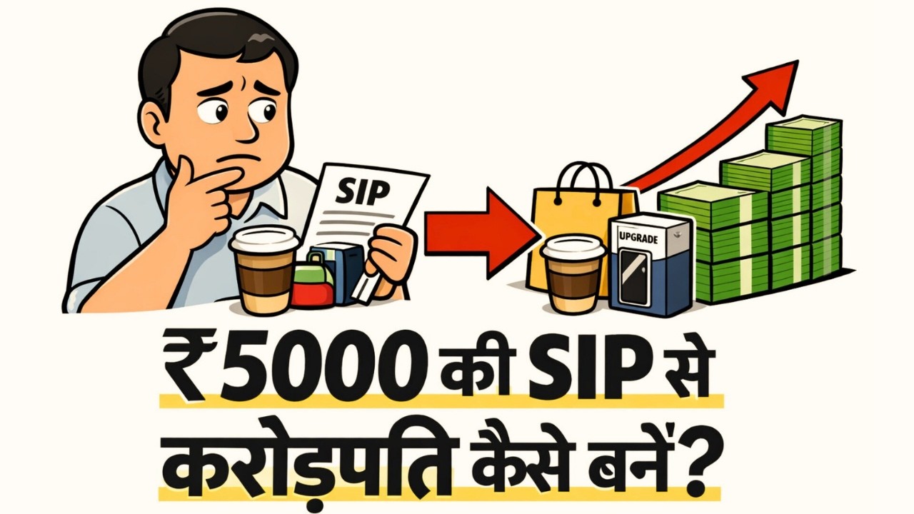 5000 की SIP से करोड़पति कैसे बने |  Powerful Money Plan 💵