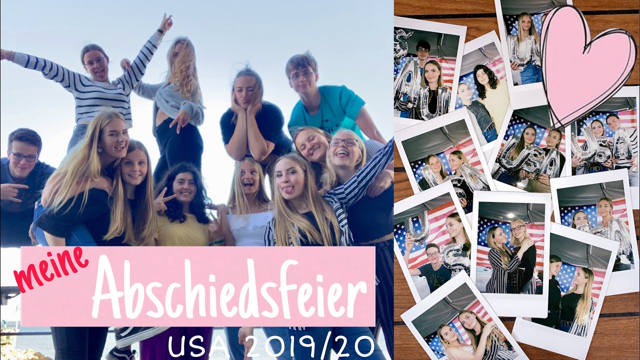 Meine ABSCHIEDSFEIER 🎉🇺🇸 // Auslandsjahr USA 2019/20