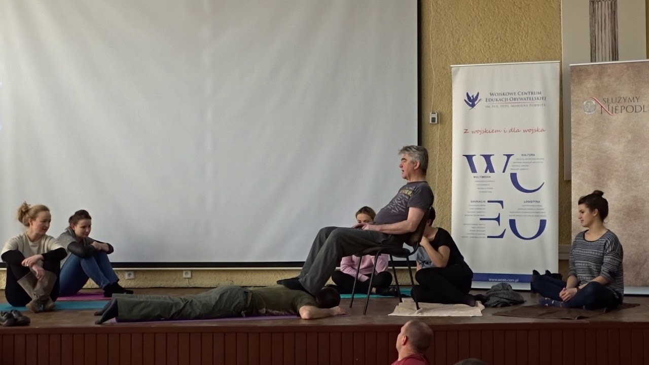 Zajęcia z impostacji emisji głosu z profesorem Akademii Teatralnej Stanisławem G&oacute;rką