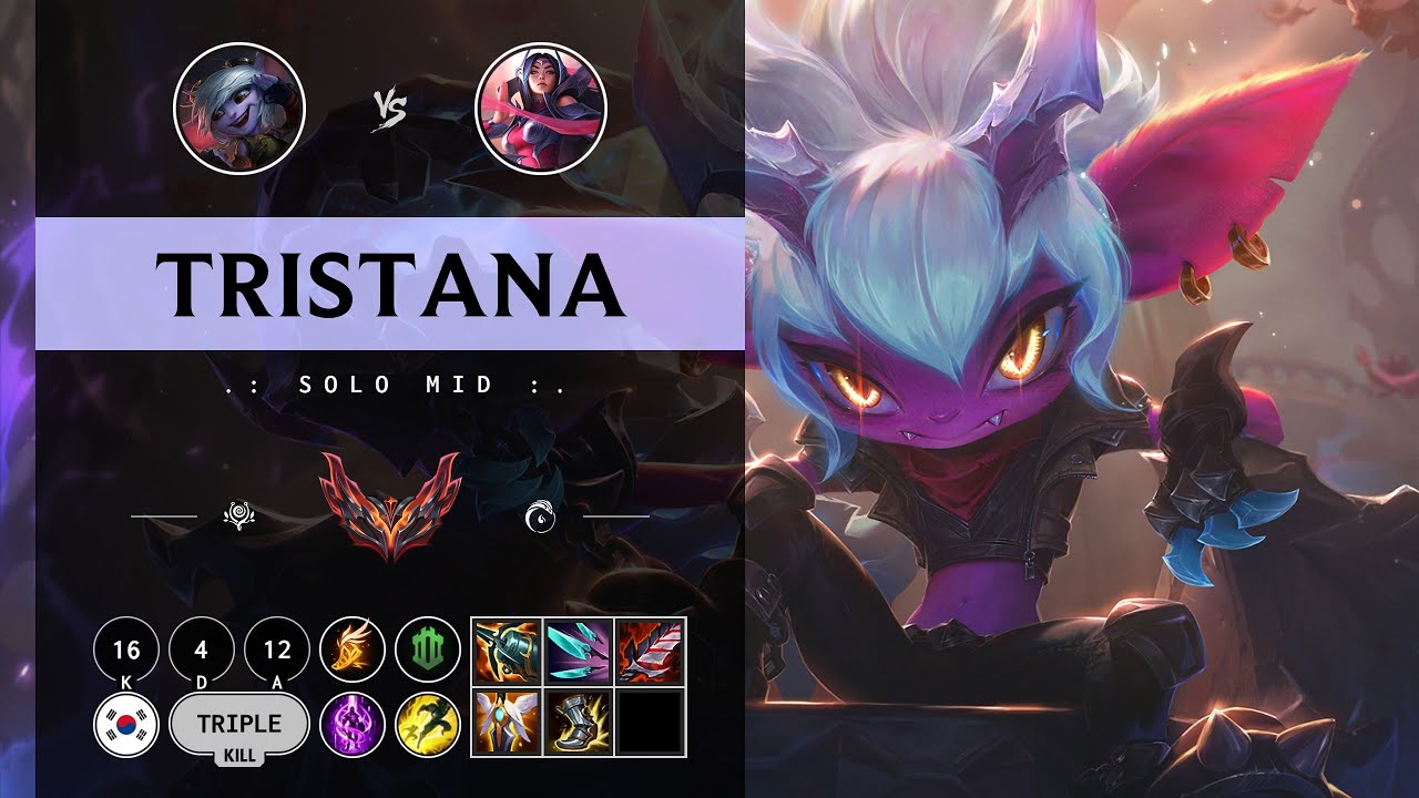 Tristana Mid vs Irelia - KR Grandmaster Patch 14.9