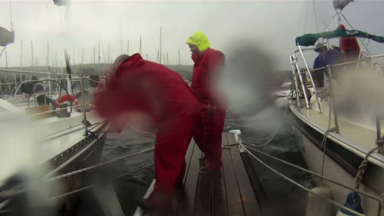 Hurricane Leslie at the Terra Nova Yacht Club Holyrood, NL 2012