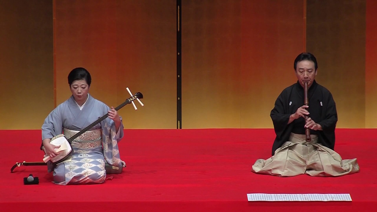 地歌《越後獅子》 Jiuita ''Echigo Jishi''