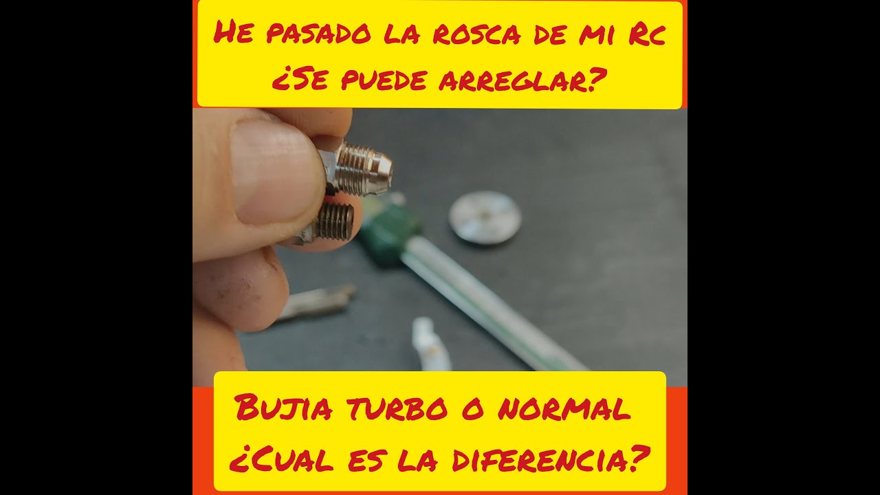 Bujias Rc Nitro ¿Turbo o normal? tutorial RcProGranada