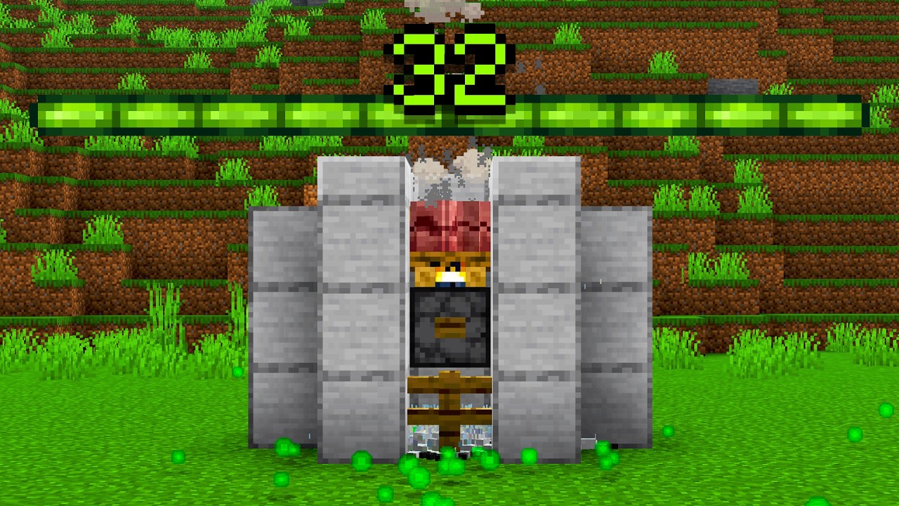 Туториал по легкой ферме опыта в Minecraft 1.20.2+ | БЫСТРЫЙ ОПЫТ