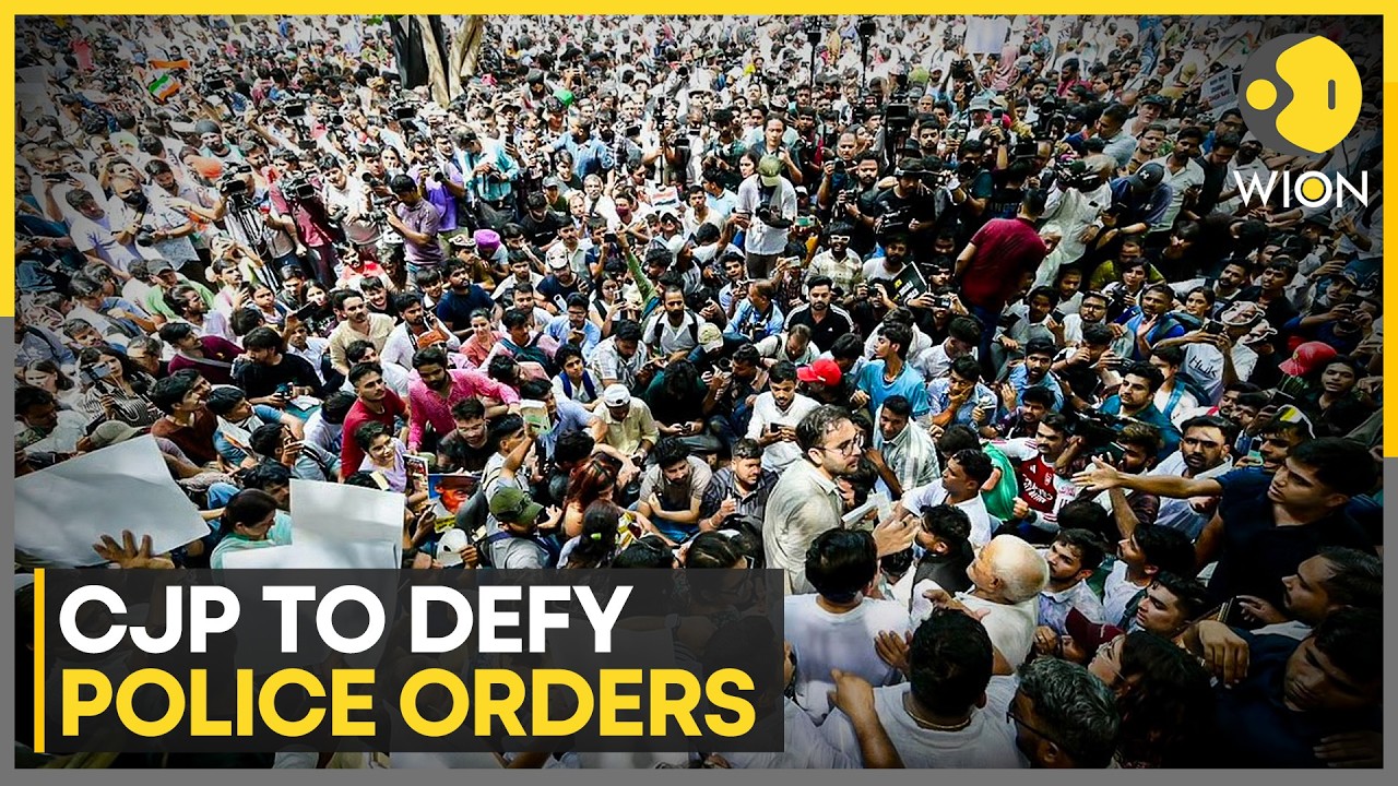 CJP Protest: Barricades Placed, Drone Surveillance Tightened Around Parliament | WION