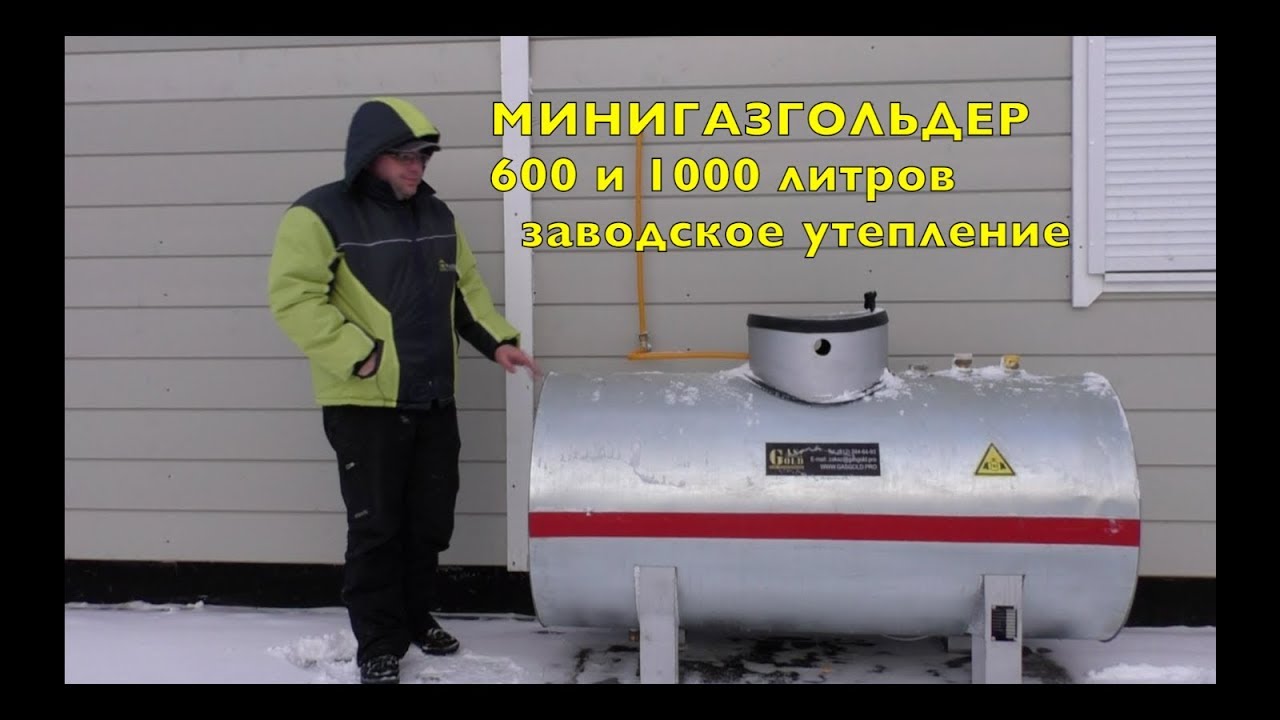 Минигазгольдер в заводском утеплении!!!