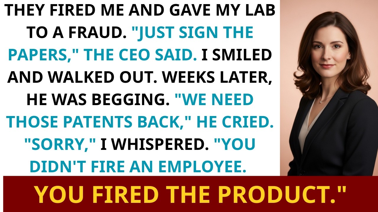 CEO Fired Me — Then Learned I Owned the Company’s Patents