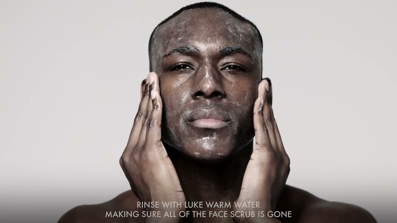 TUTORIAL EXFOLIATING FACE SCRUB || THE GREY MEN'S SKINCARE