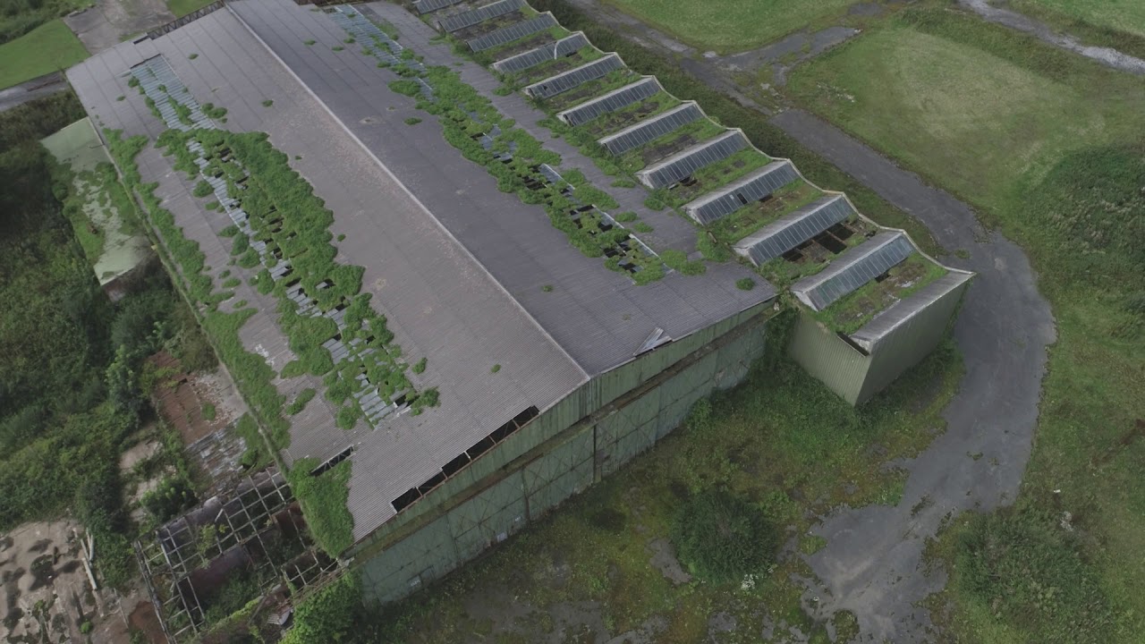 CATALINA FLYING BOAT ASSEMBLY HANGARS ISLE OF ANGLESEY