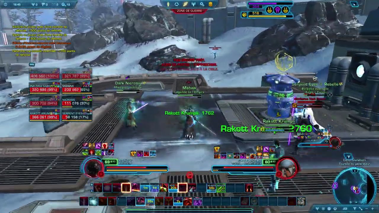 Swtor - Deception Assassin PVP - Civil war - patch 7.8c