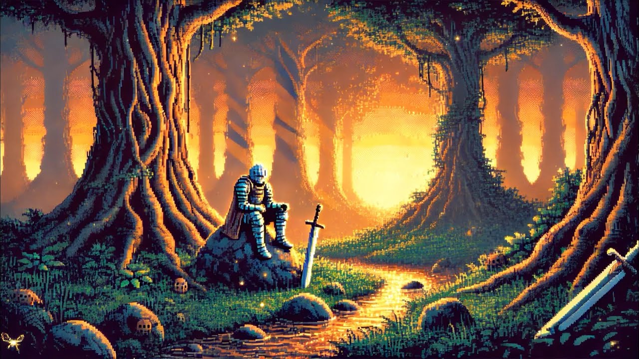 You found the Forest Sanctuary.. Rest for a moment here