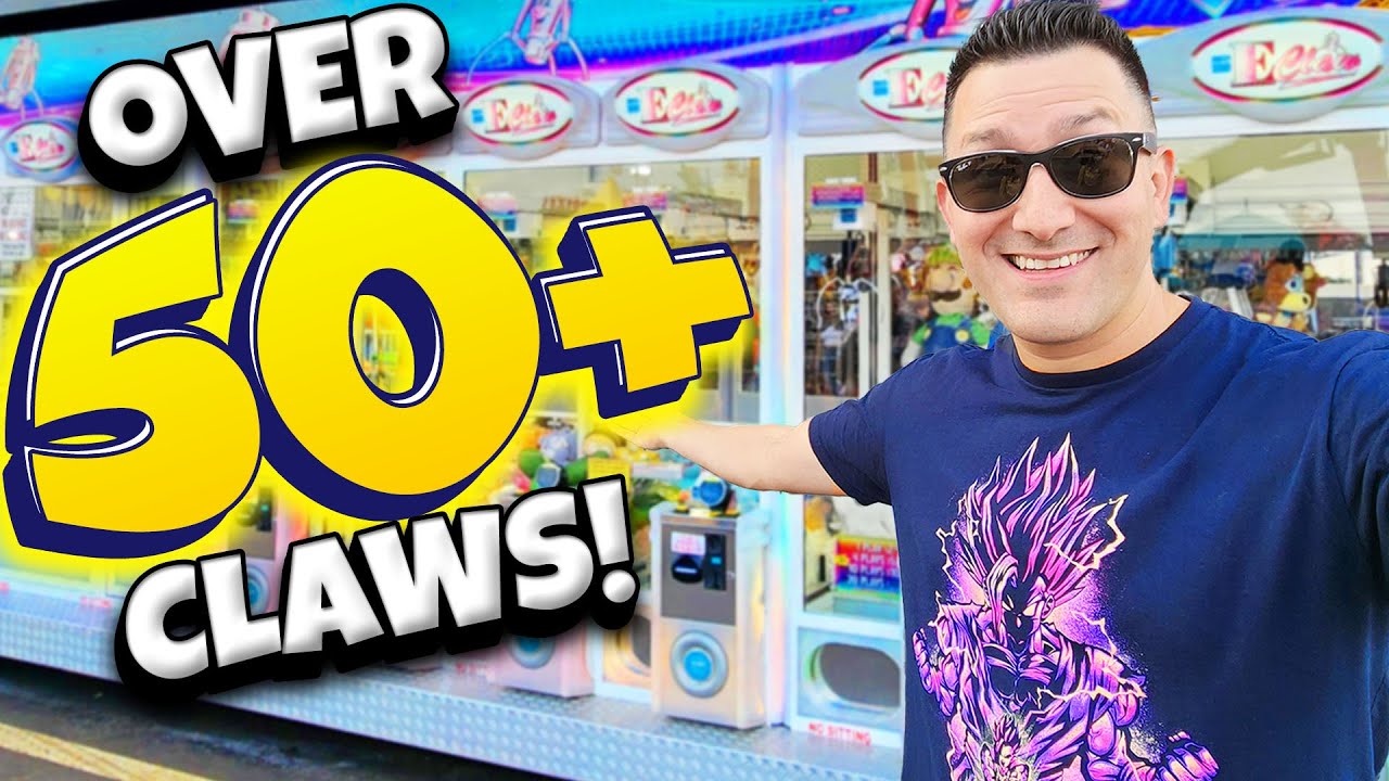 We Played ALL the Claw Machines at The Florida State Fair! (OVER 50+ Machines)