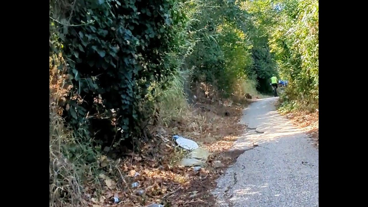 Roma in MTB - Pista ciclabile Magliana / Marconi (andata & ritorno)