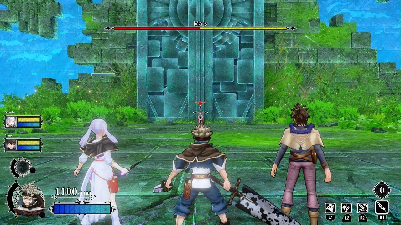 Black Clover - Quartet Knights PS4 : Gameplay