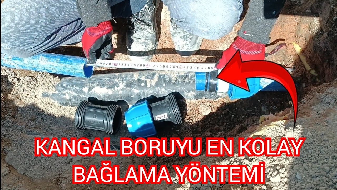 KANGAL BORU EN KOLAY NASIL BAĞLANIR
