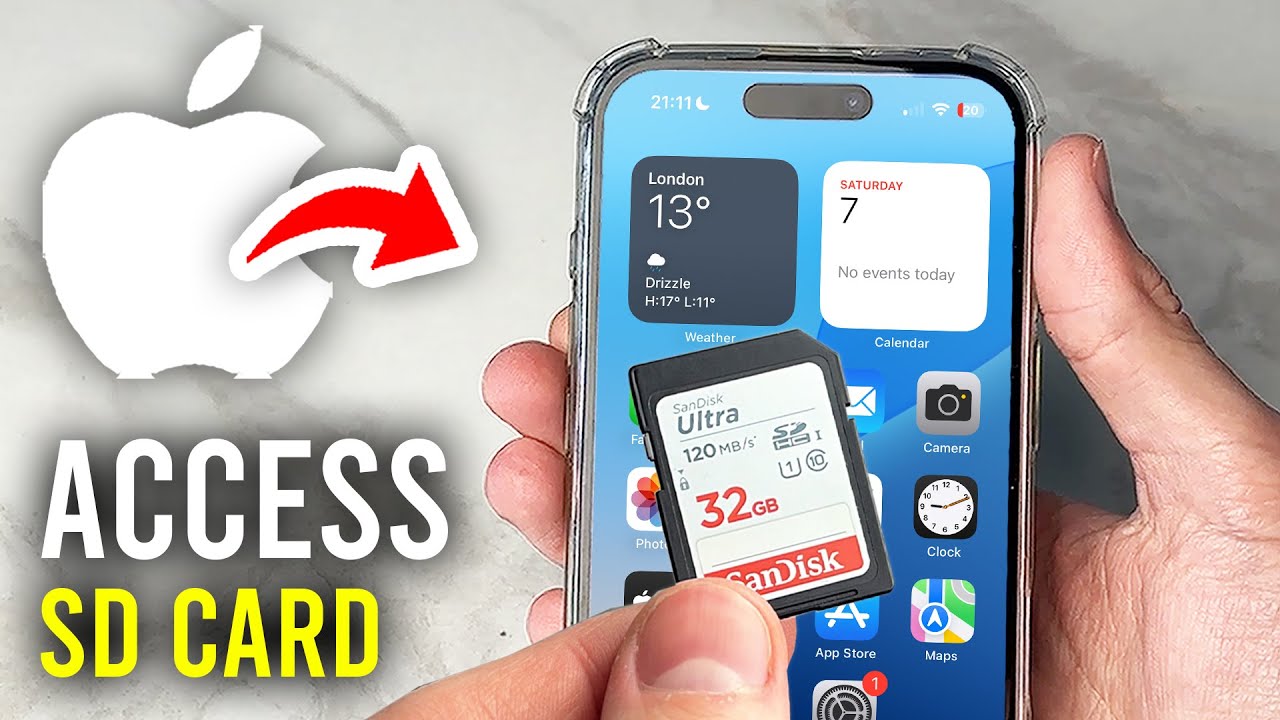 How To Access SD Card On iPhone - Step By Step