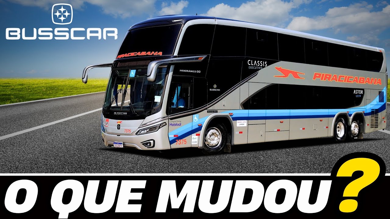 ÔNIBUS LEITO E EXECUTIVO!! VIAÇÃO PIRACICABANA NOVO ÔNIBUS DOUBLE DECKER BUSSCAR PANORÂMICO DD NB1