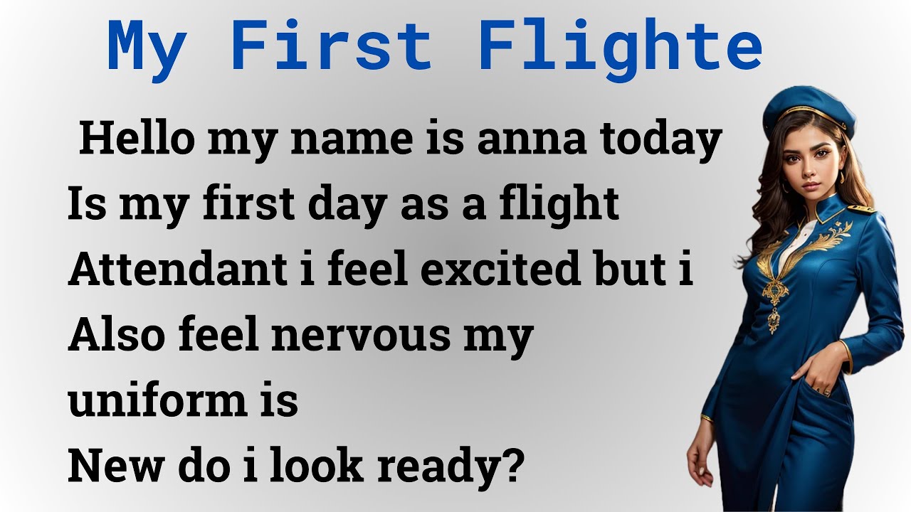 My First Flighte English Speaking Practice English Stories to Speak English Fluently Graded reader