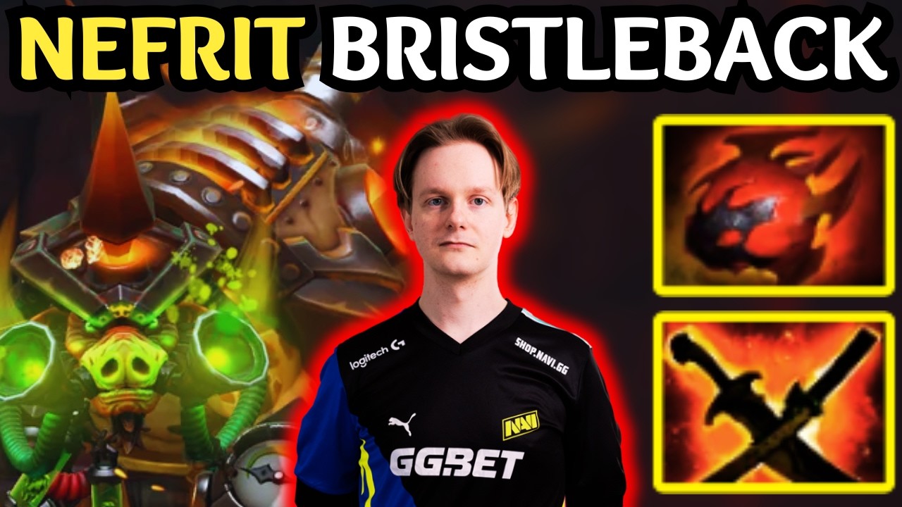 🔥 NEFRIT BRISTLEBACK Offlane 16000 MMR — HIGH IMPACT (STILL LOST) 🔥 Dota 2 Offlane