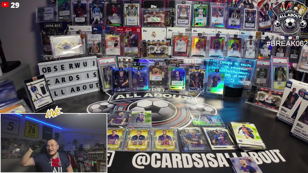 [BREAK 062] 2x TOPPS PSG TEAM SET!
