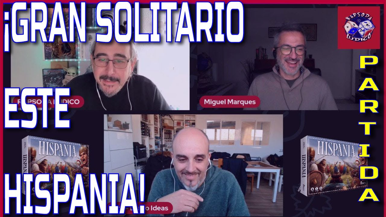 ⚔️ HISPANIA 👉 PARTIDA en SOLITARIO con DRACO IDEAS 2024