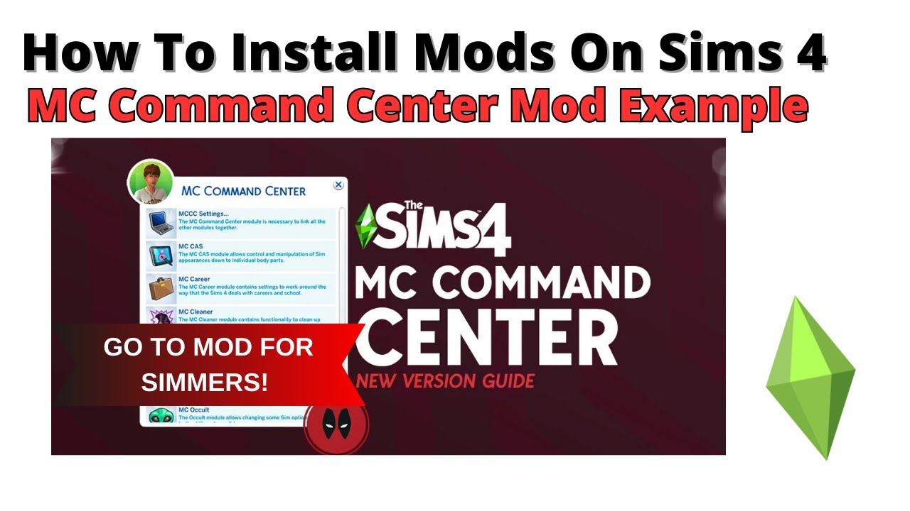 How To Install Mc Command Center Mod For Sims 4 | 2025
