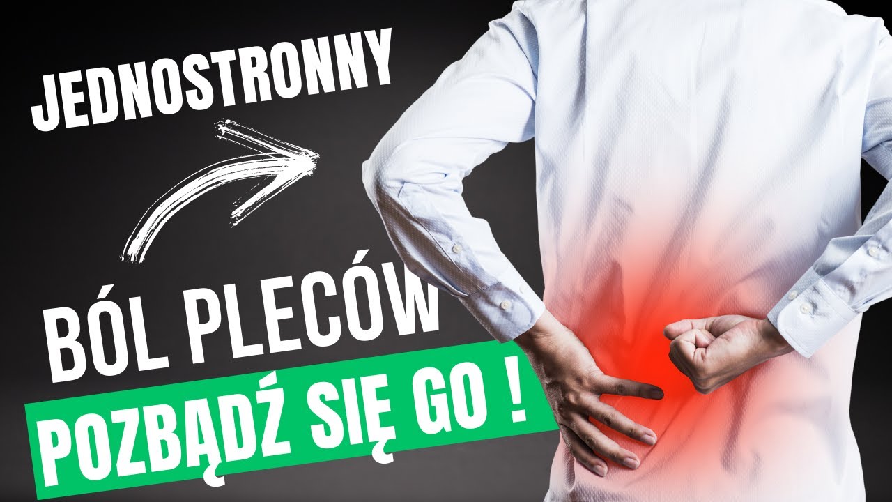 BÓL PLECÓW z jednej strony - jak sobie pomóc ? *kompletny poradnik z ćwiczeniami*