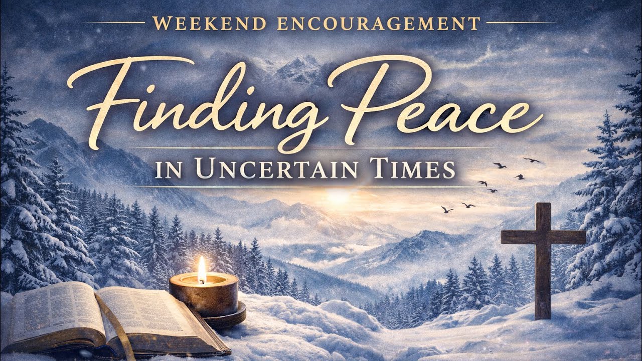 Finding Peace in Uncertain Times | Weekend Prayer & Encouragement.
