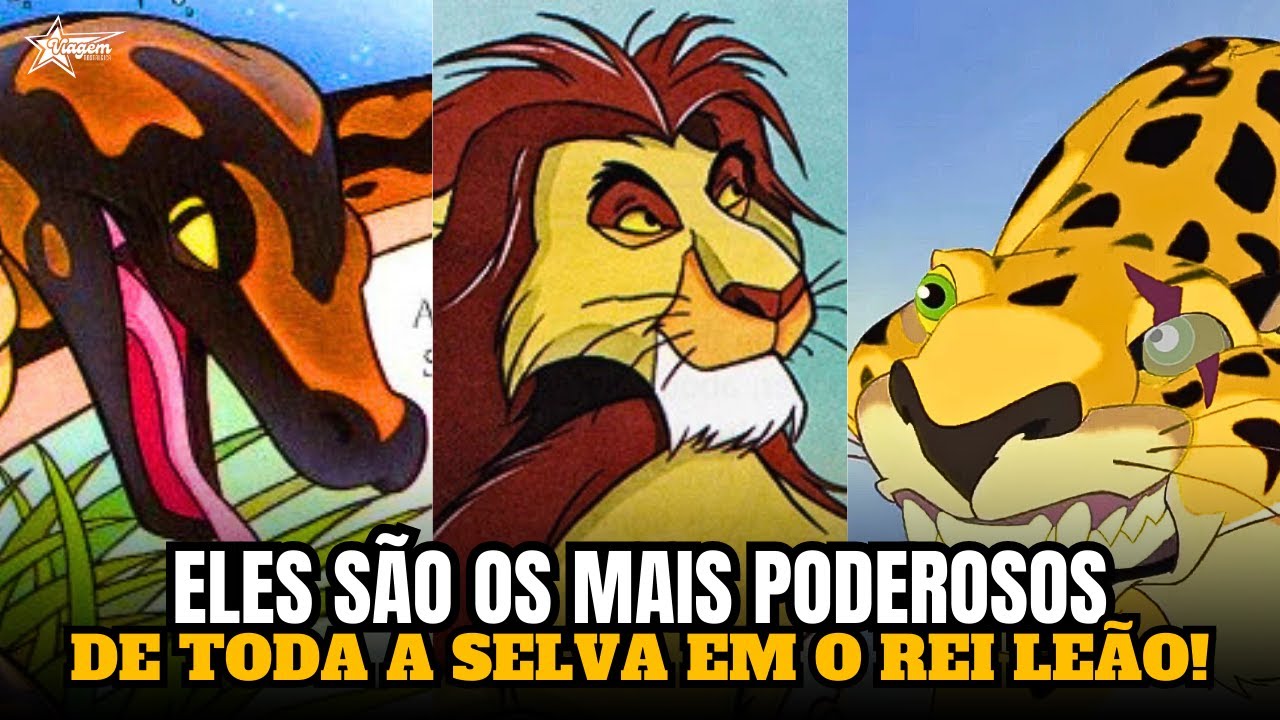 OS MAIS PODEROSOS DA SELVA EM O REI LEÃO? #reileao #reileão #oreileao #oreileão