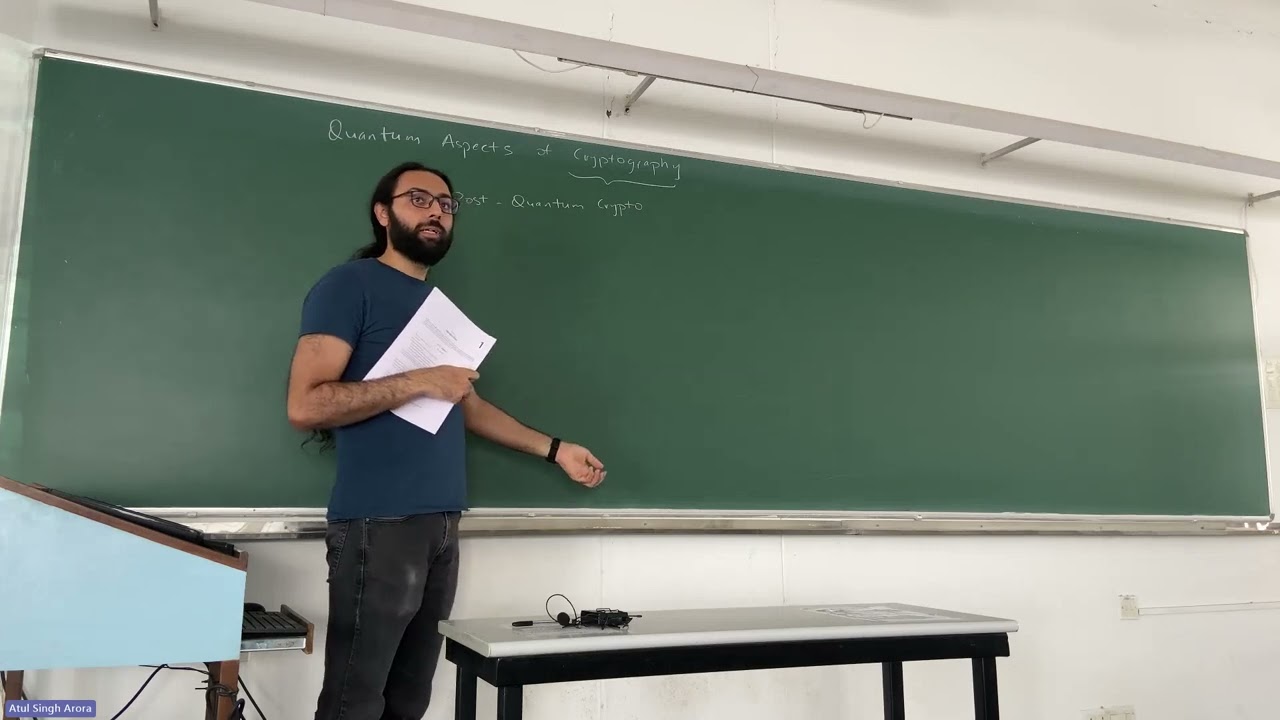 Lecture 1 | Quantum Aspects of Cryptography
