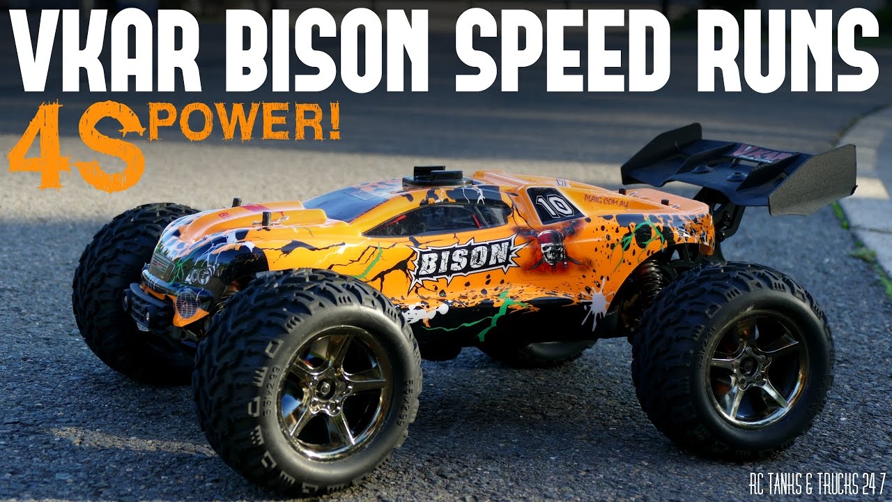 VIKAR Bison 4S Speed Runs - How Fast?