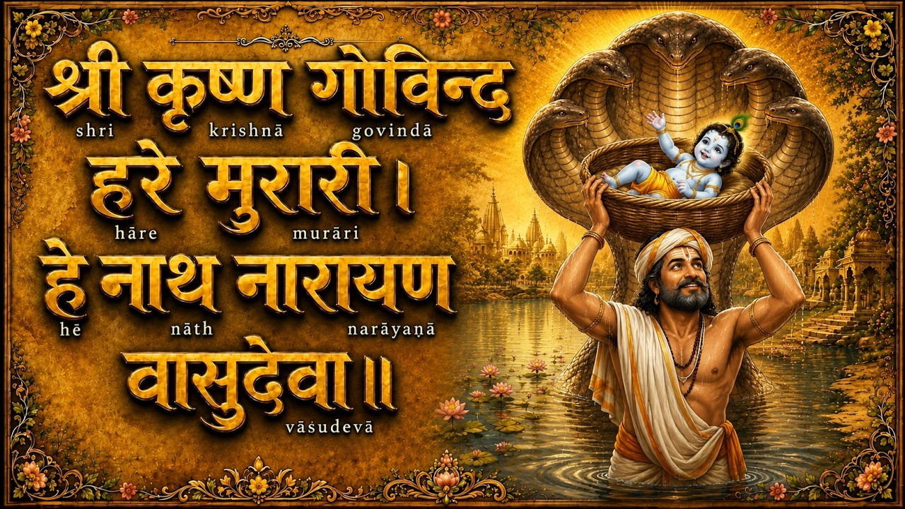 श्री कृष्णा गोविन्द हरे मुरारी - भजन | Shri Krishna Govind Hare Murari | KrishanJanmasthmi Bhajan