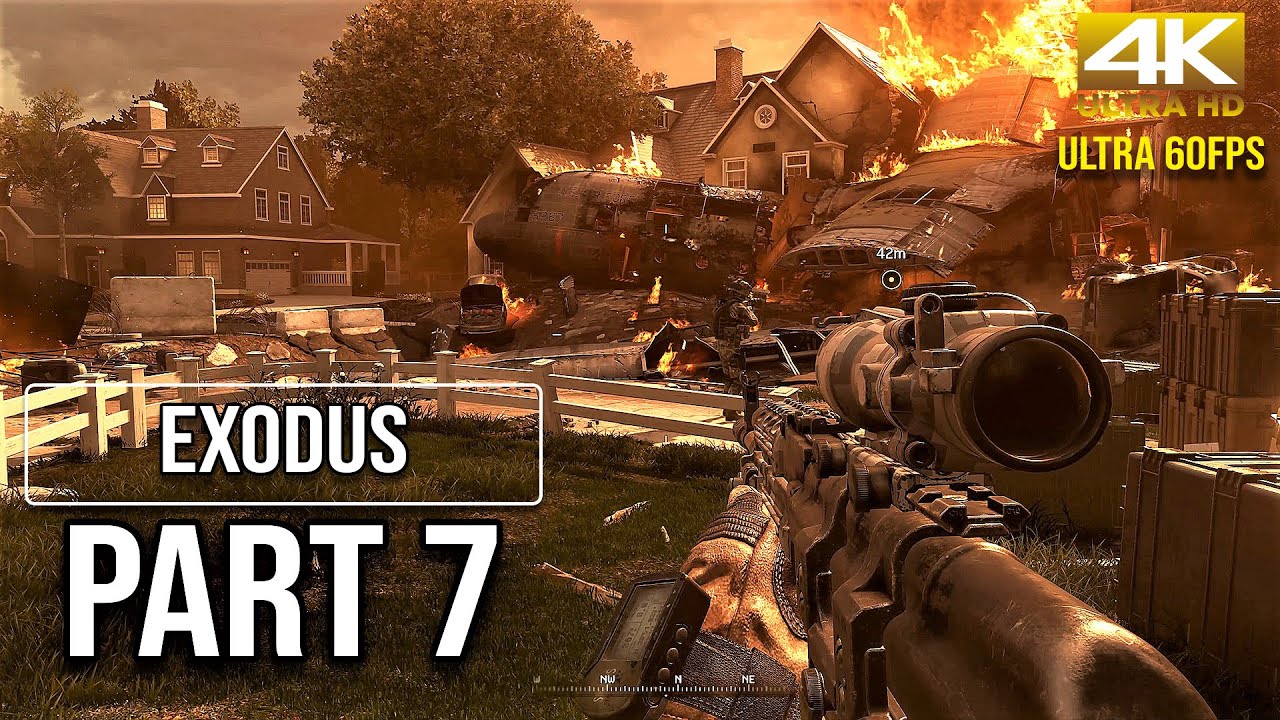 CALL OF DUTY: MODERN WARFARE 2 REMASTERED PC | PART 7 | 4K ULTRA - 60FPS | Walkthrough No Commentary