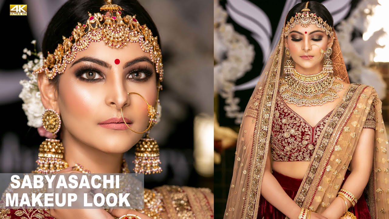 How to look like a Sabyasachi bride || Wedding Bridal Makeup tutorial || Tarun Singh Photography