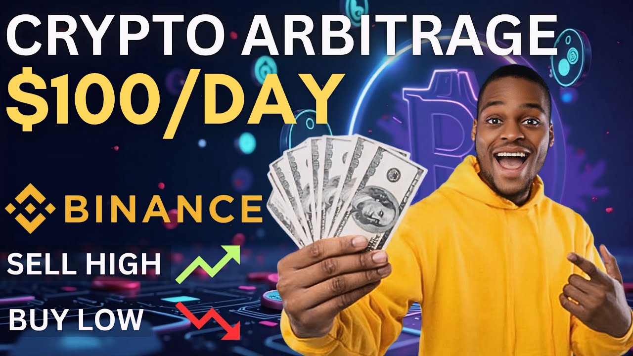 Binance Crypto Arbitrage Strategy || How To Make $100 Daily With Arbitrage Trading