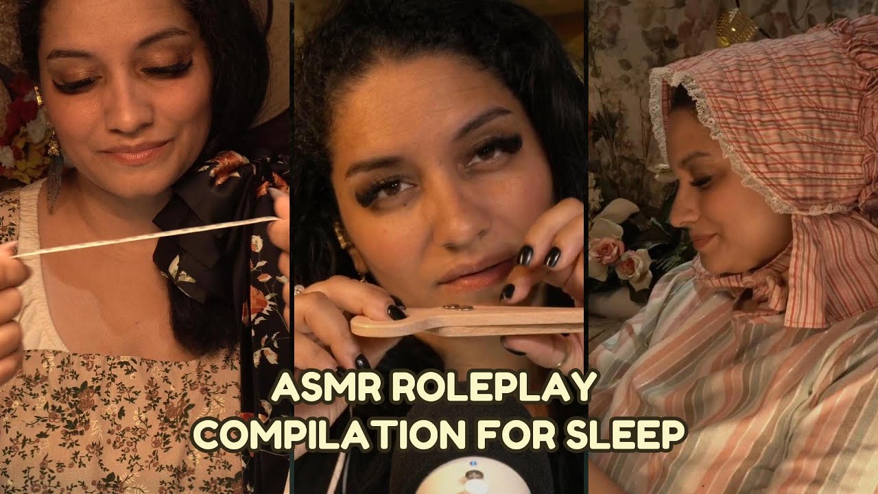 ASMR 2 hour Role-plays Compilation for sleep