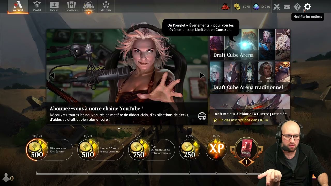 MAGIC CAPENNA #1 | Reprise de Magic Arena !