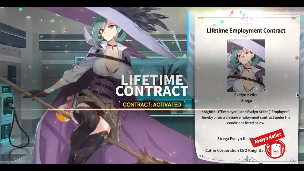 Counter:Side Evelyn Lifetime Contract