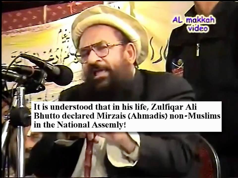 Hate Speech against Ahmadi Muslims in Pakistan