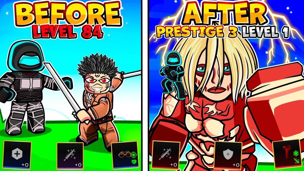 Turning A Subscribers Account From Noob To Pro In  Attack On Titan Revolution