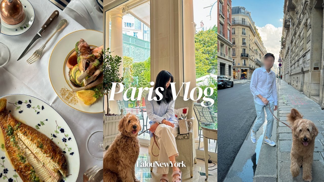 🇫🇷 Paris Vlog | Paris life with dog | Le Bristol + LouLou dining | Paris hidden gem | Paris spa